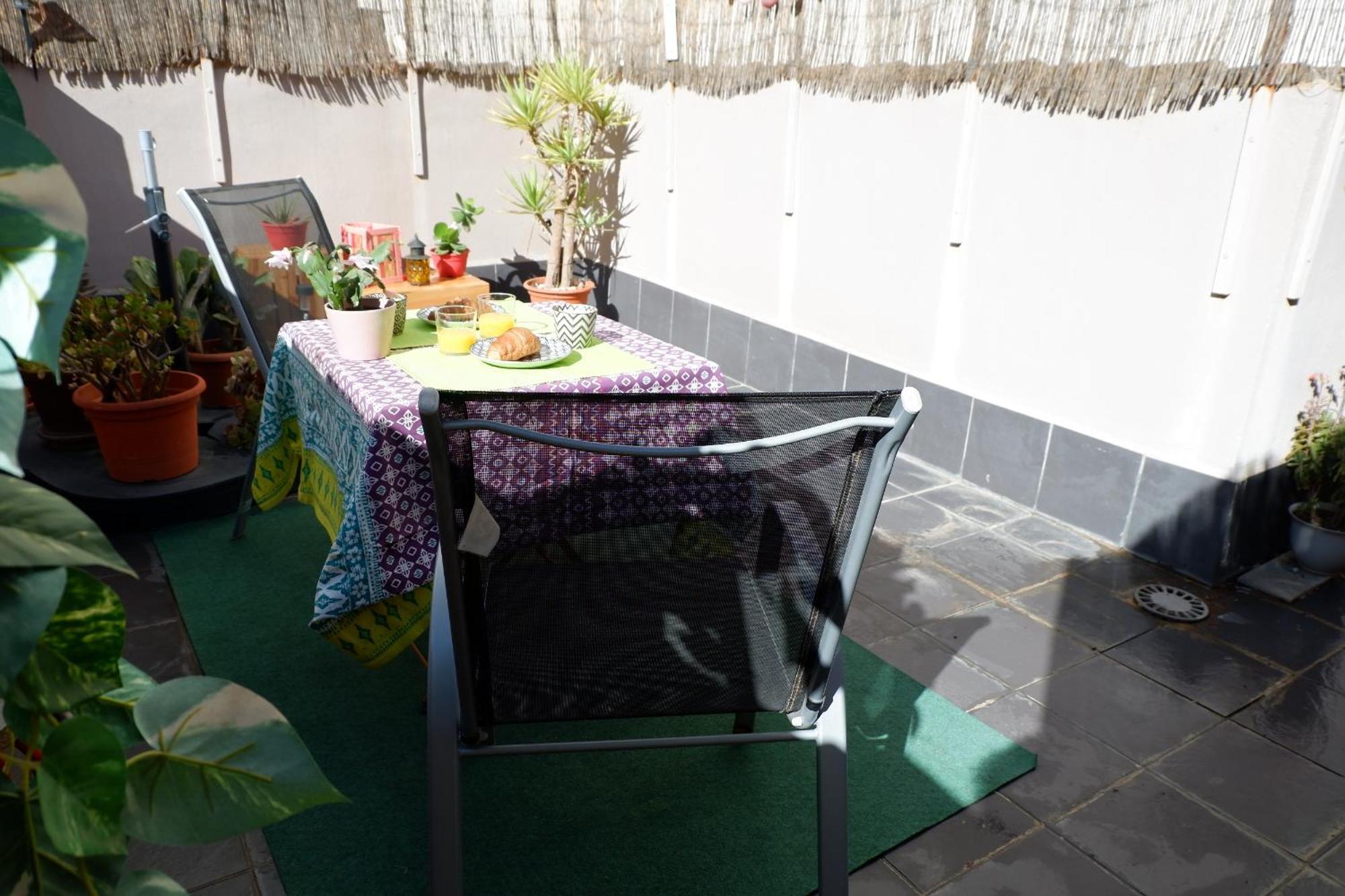 Atico En El Centro Historico Con Terraza Appartement Málaga Buitenkant foto