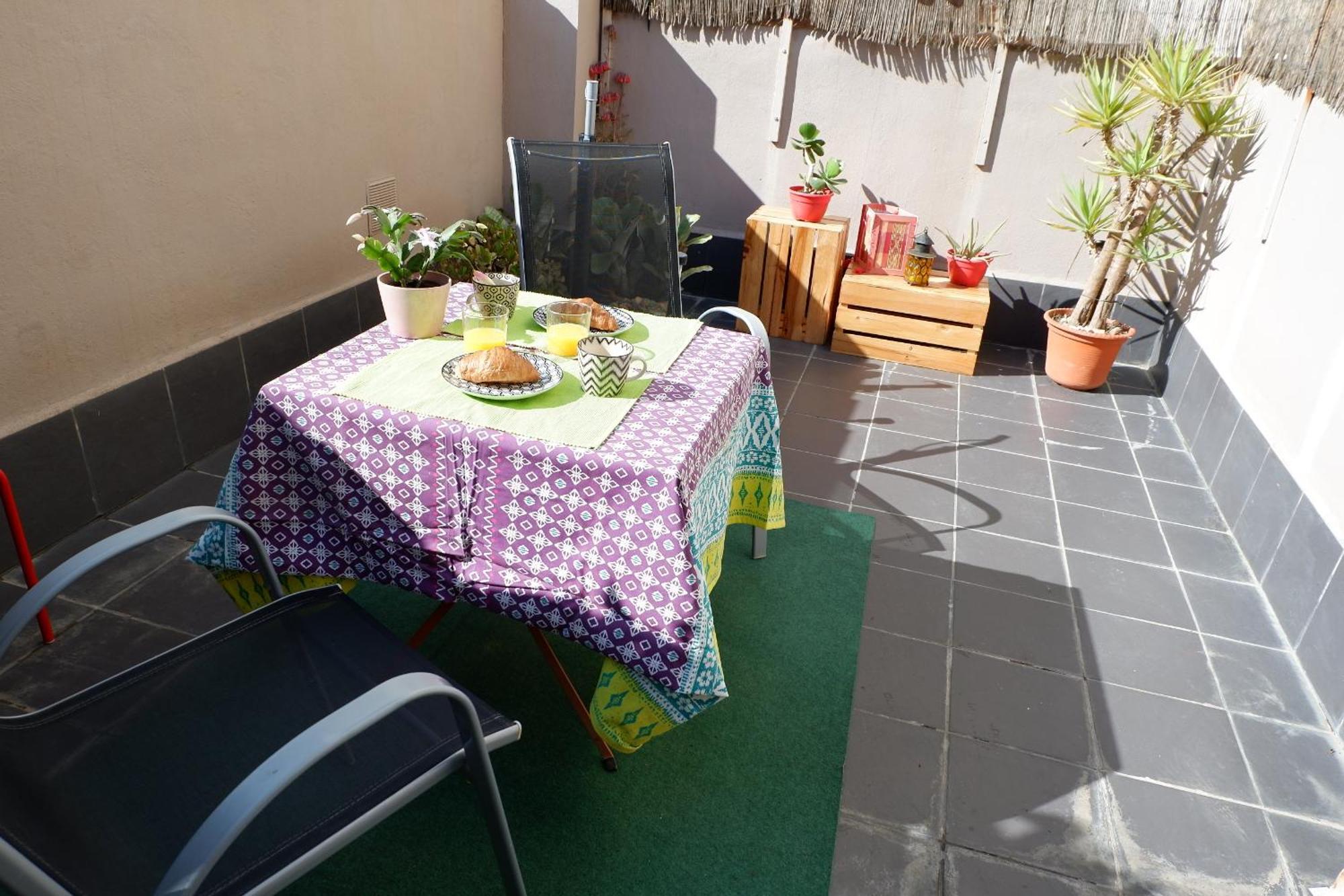 Atico En El Centro Historico Con Terraza Appartement Málaga Buitenkant foto
